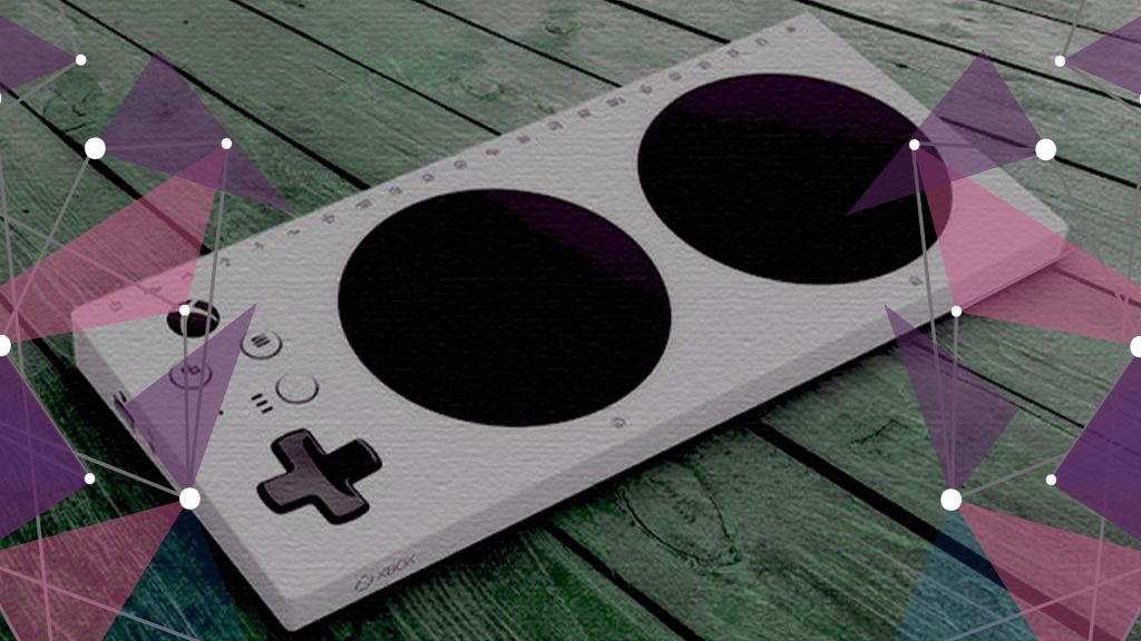 XbOX adaptive controller designed for disabled gamers
